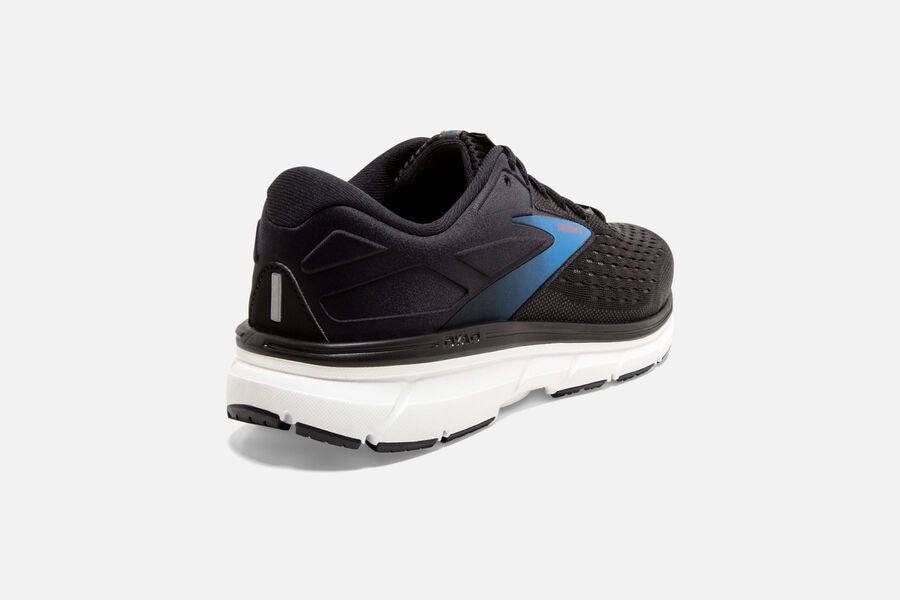 Brooks Dyad 11 Road Running Shoes Mens - Black/Blue - JQYNK-7189